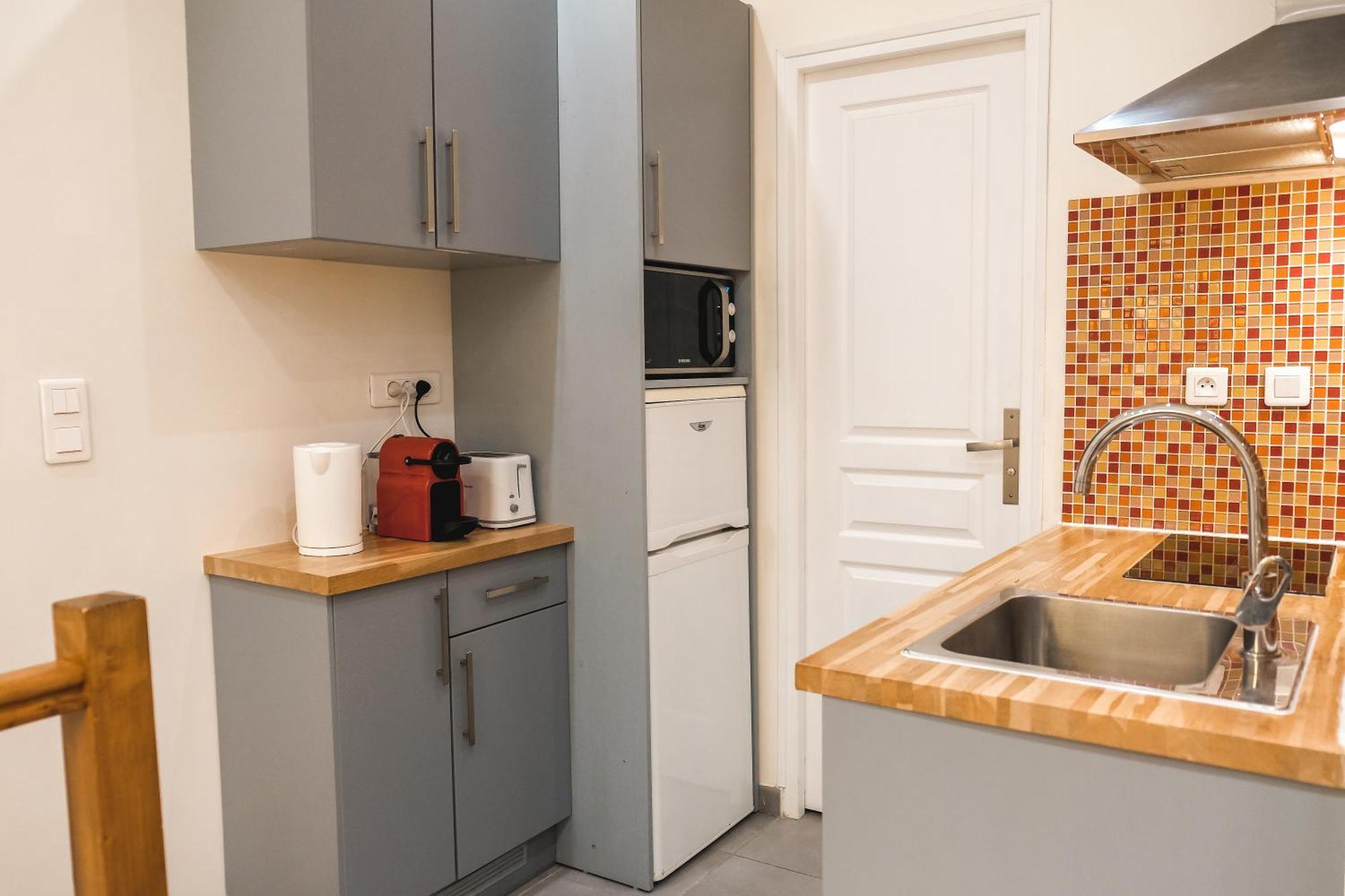 Appartamento Charming Souplex In Parigi Esterno foto